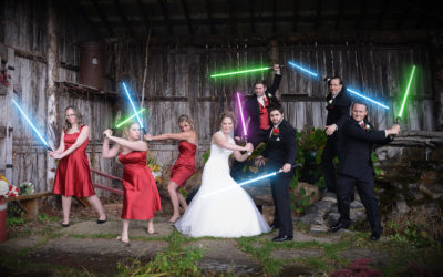 Creating a Star Wars Wedding Photo